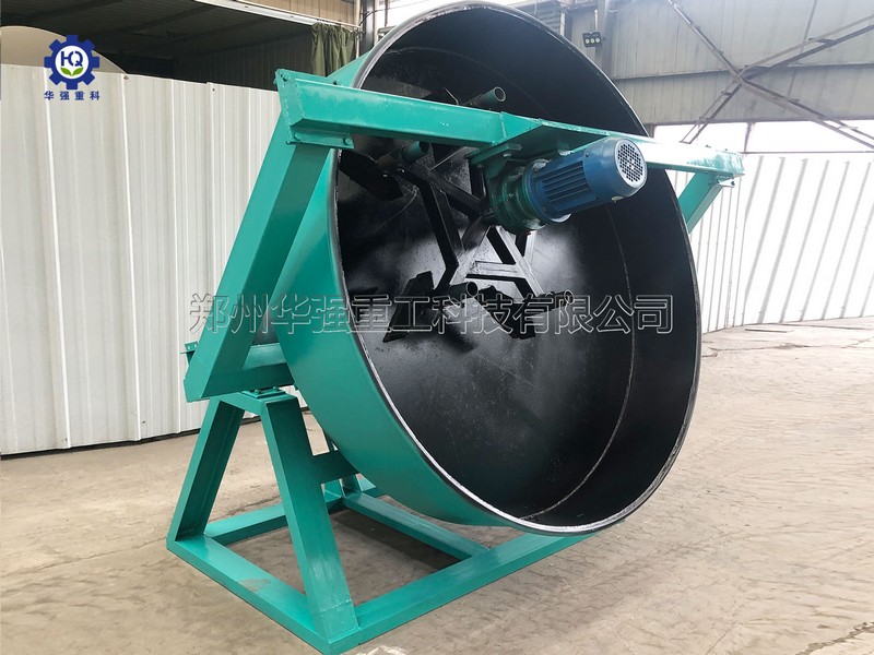 圓盤造粒機 秸稈/菌渣變顆粒 固廢資源化高效處理